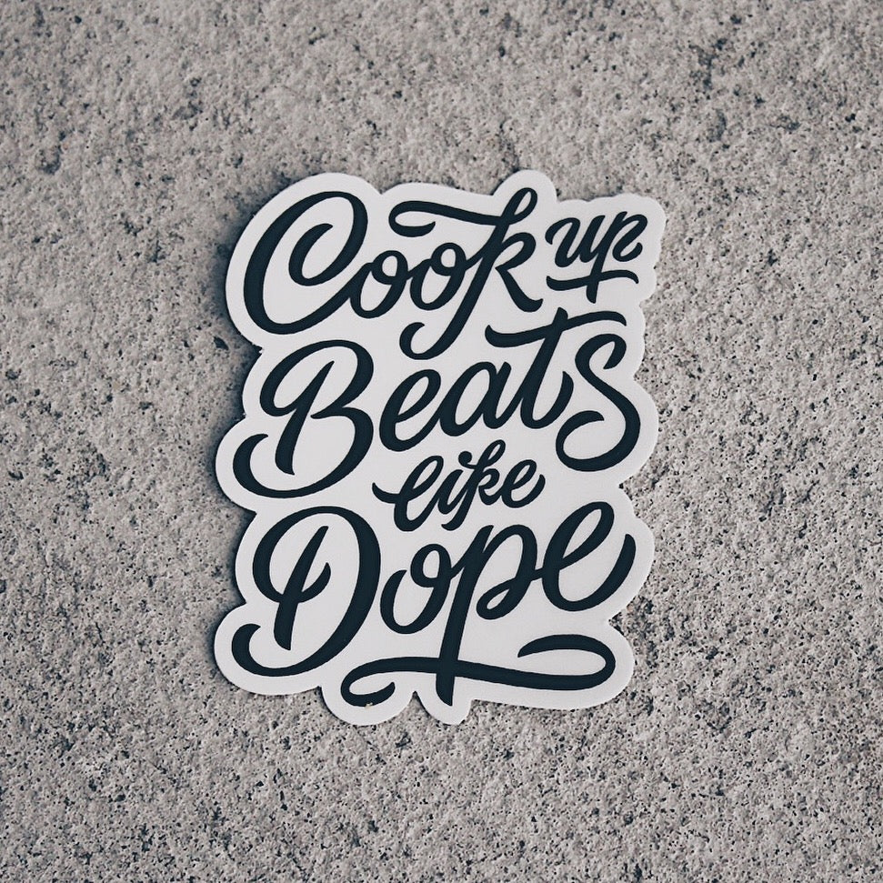 Cook Up Beats (Stickers)
