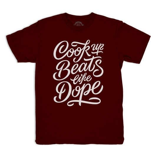 Cook Up Beats - Burgundy/White